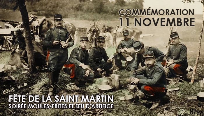 You are currently viewing Vendredi 11 novembre – Réservez votre journée de la St Martin !