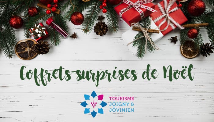 Lire la suite à propos de l’article Office de Tourisme de Joigny : Coffrets-surprises de Noël !