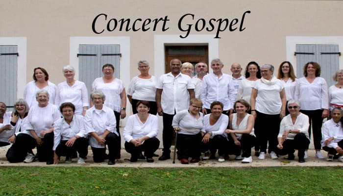 Concert de Gospel En notre Église de Saint-Aubin-sur-Yonne