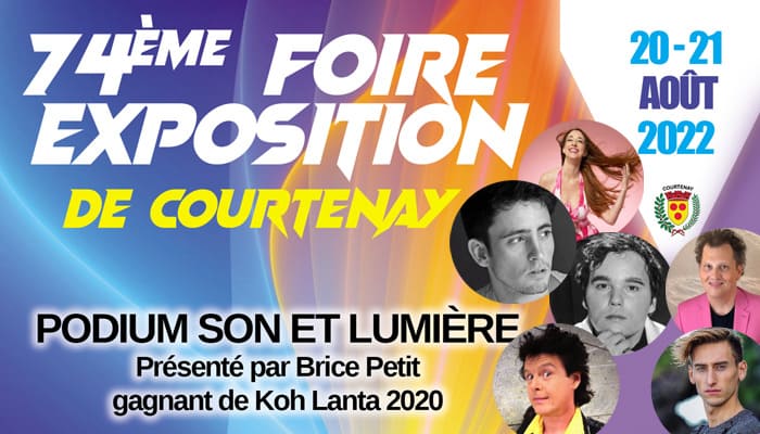 You are currently viewing 74ème Foire Exposition de la ville de Courtenay