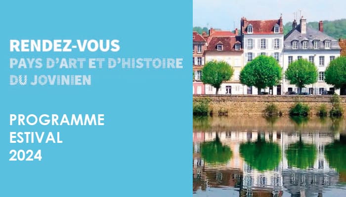 You are currently viewing Pays d’Art et d’Histoire du Jovinien Programme estival 2024