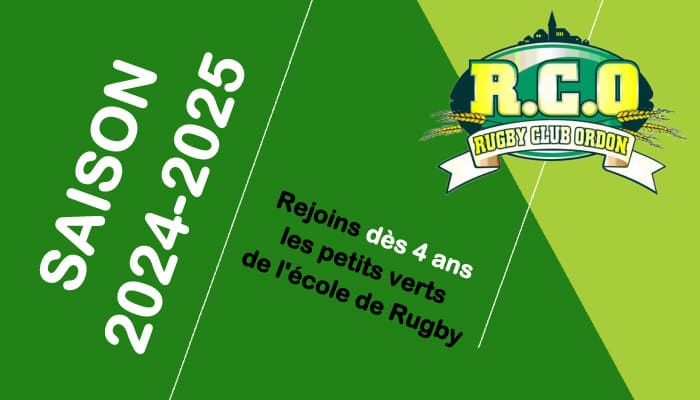 Lire la suite à propos de l’article Rugby Club Ordon – Saison 2024/2025