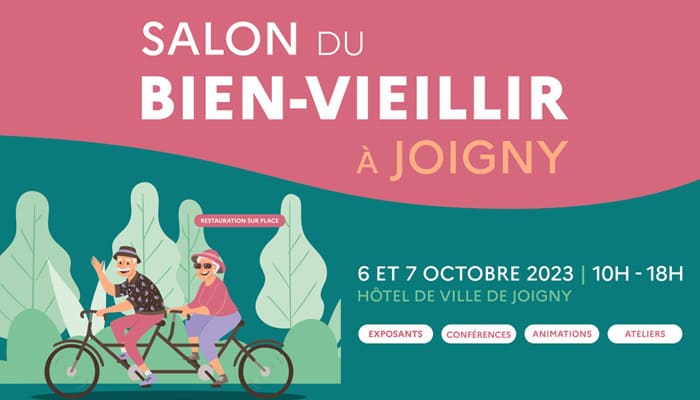 Invitation Salon du bien vieillir à Joigny
